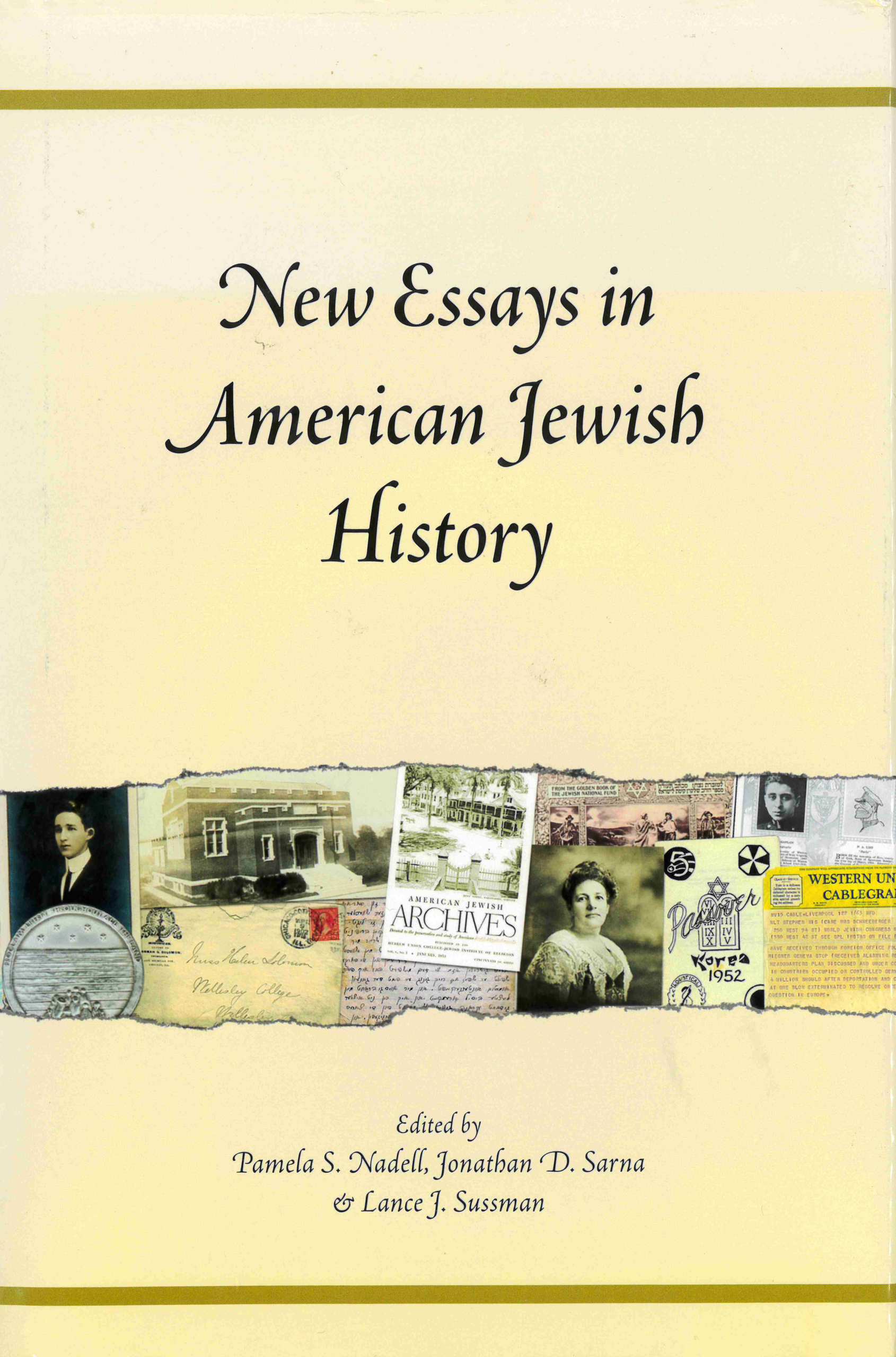 New Essays in American Jewish History by Pamela Nadell